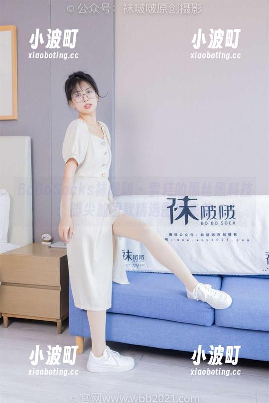 BoBoSocks袜啵啵-雪糕 BoBoSocks袜啵啵 - 雪糕的黑丝黑科技:脚尖加固款精选图集来袭