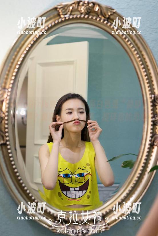 KelaGirls克拉女神-静静 KelaGirls克拉女神 - 黑白色是“静静”的心声?更新一波写真集,捏碎你的思维定势。