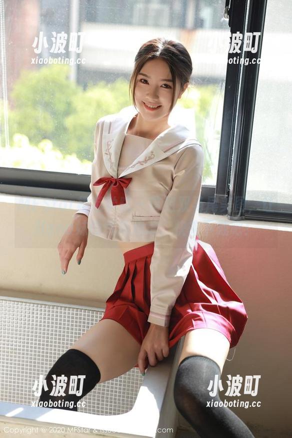 MFStar模范学院-Hana妹 MFStar模范学院 - 这组双马尾美图,让Hana妹的气质倍增,快来下载吧!