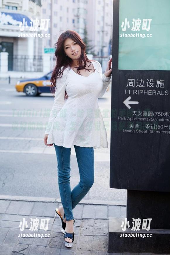 TuiGirl推女郎 - 哈尼宝宝的美图合集：说好的瑜伽呢，怎么感觉是隐秘舞蹈的春天？