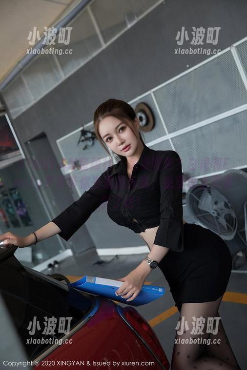 XINGYAN星颜社-Emily尹菲 XINGYAN星颜社 - 免费图包?白裙和Emily尹菲带你去遨游云端,感觉也太不真实了吧!