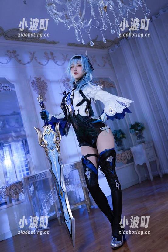 aqua水淼 aqua水淼私拍亮相:黑精灵女王,不小心被她的眼神抓住了。