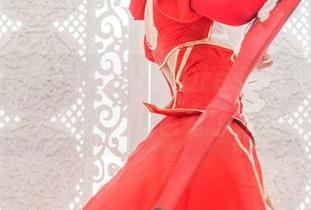 图包里的TifaPurpleDress写真，千寻大人让我对紫色有了新认识