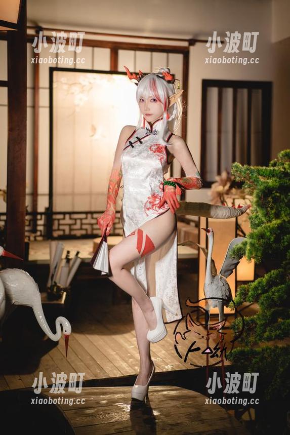 卜呦 略带危险的卜呦写真:你敢靠近这位野兽玉藻前吗?