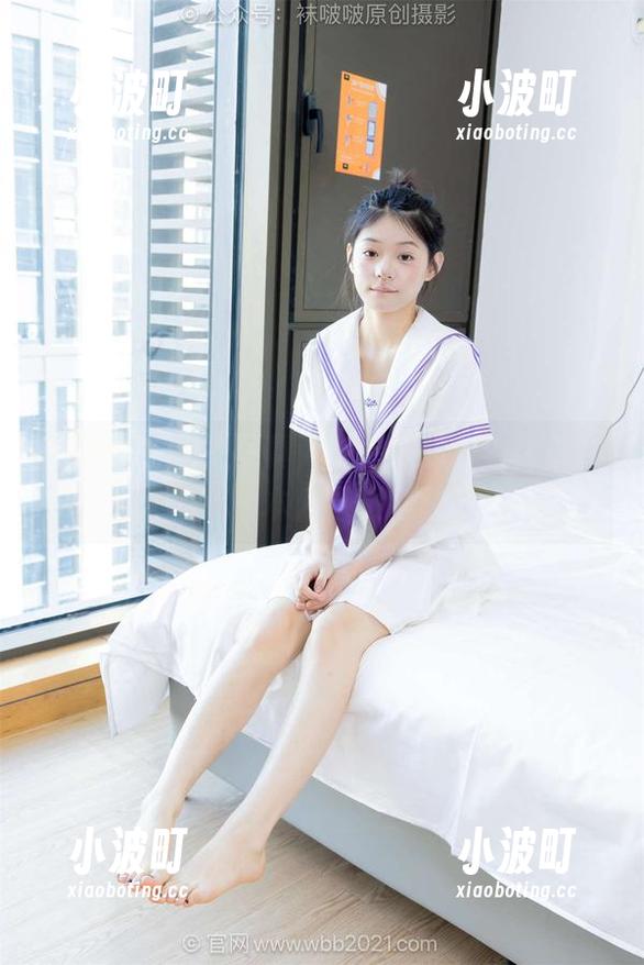 袜啵啵-小沫 袜啵啵 - 这组写真,白棉袜的魅力比小沫本人还强